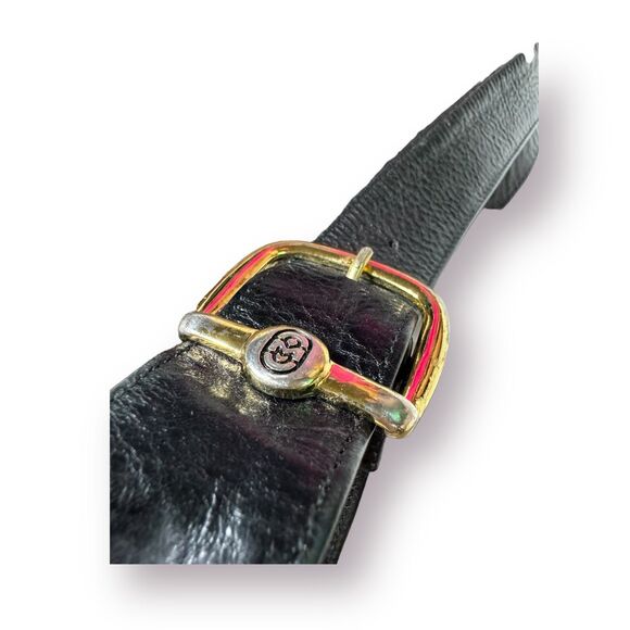 Marino Orlandi Leather Bucket Bag Croc Embossed‎ Leather Dual Sling Tote Vintage - Picture 10 of 10